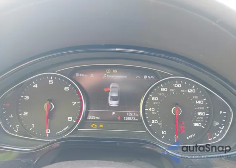 2014 Audi A8 L 3.0T из США, поврежденный, VIN WAURGAFD7EN005979